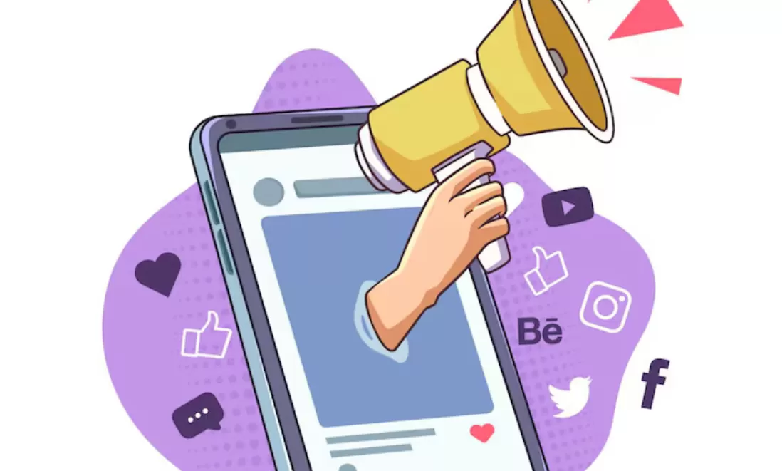 Tak Bisa Ikut Demo untuk Menyuarakan Hati Rakyat? Tak Masalah, Ini Cara Efektif Menggunakan Media Sosial (freepik) (puspita)