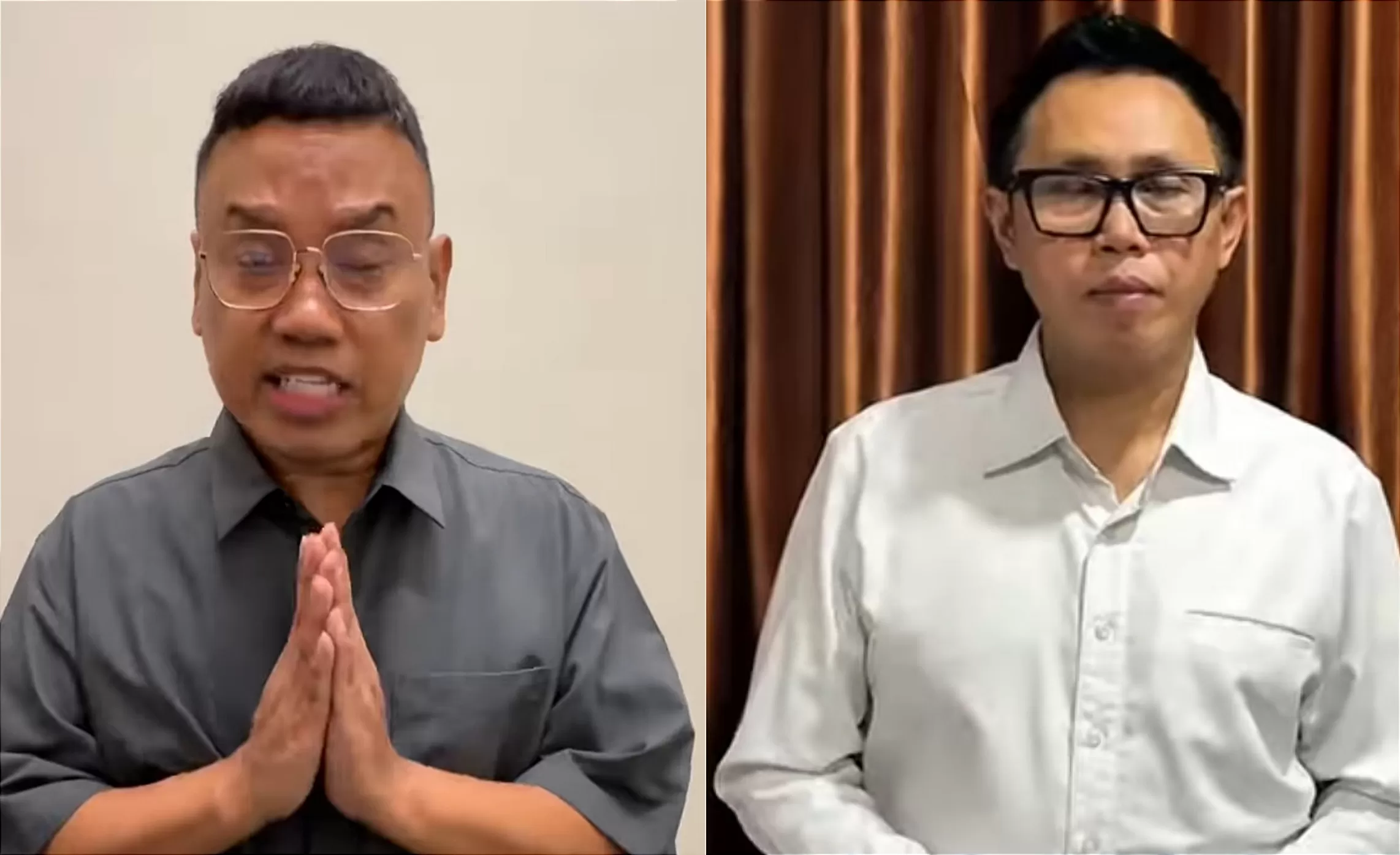 Eko Patrio dan Uya Kuya Dinonaktifkan dari Anggota DPR Fraksi PAN (Kolase Instagram)