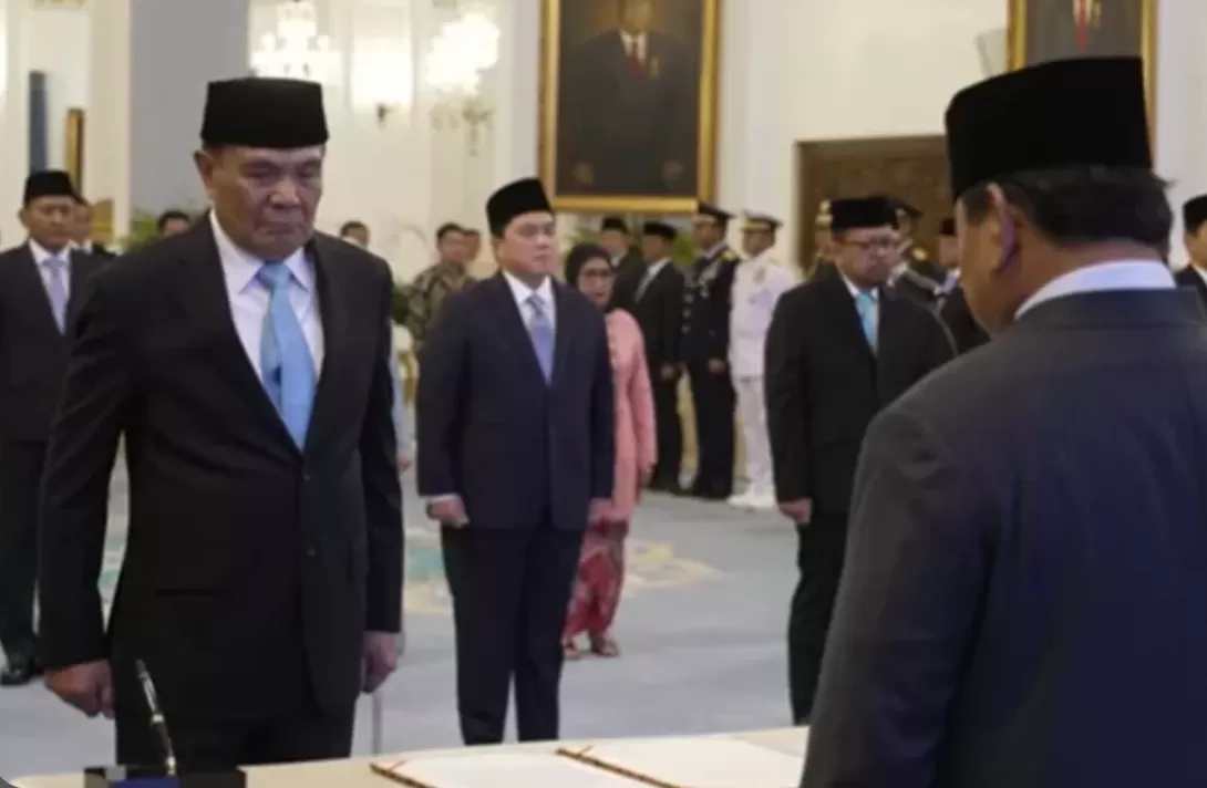 Apa Alasan Prabowo Pilih Jenderal Djamari Sebagai Menko Polkam?  (puspitawati )