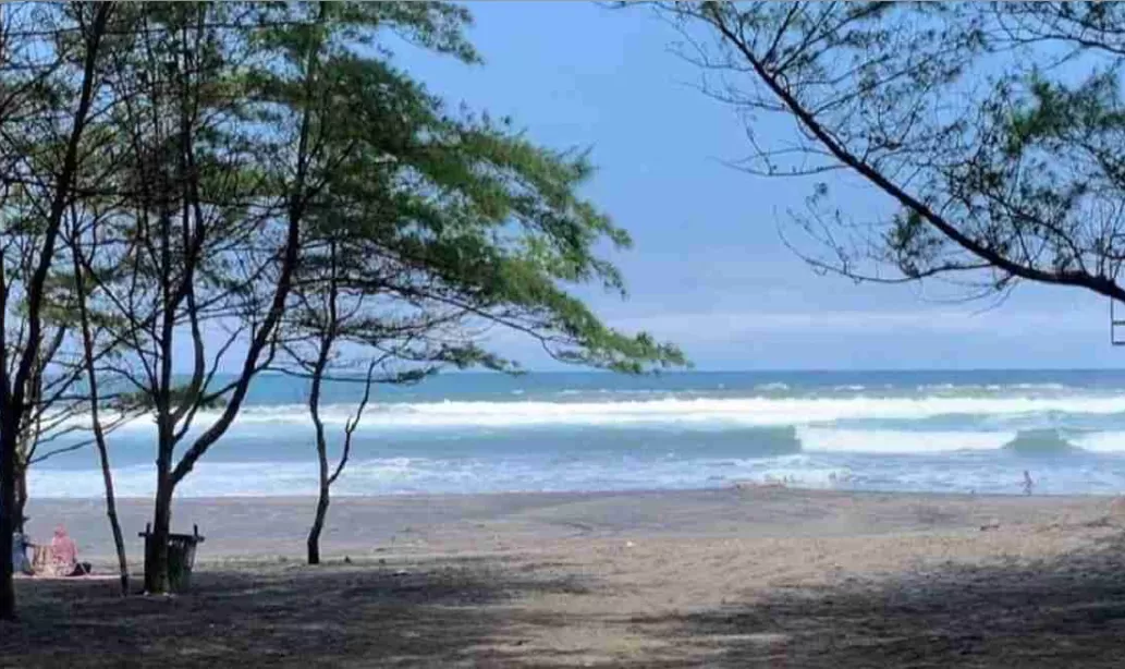 Pesona Pantai Cemara Cidaun (puspita)