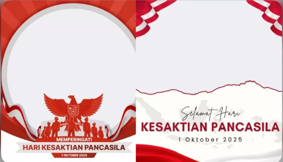 Kumpulan Twibbon Hari Kesaktian Pancasila 2025 (puspita )