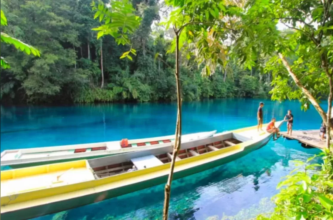  Keindahan Situ Biru Cilembang (puspita)