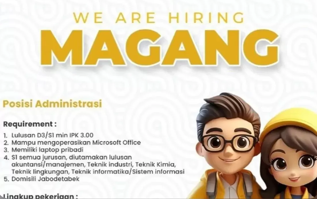 Informasi Lengkap Program Magang PAM Jaya 2025 (puspita)