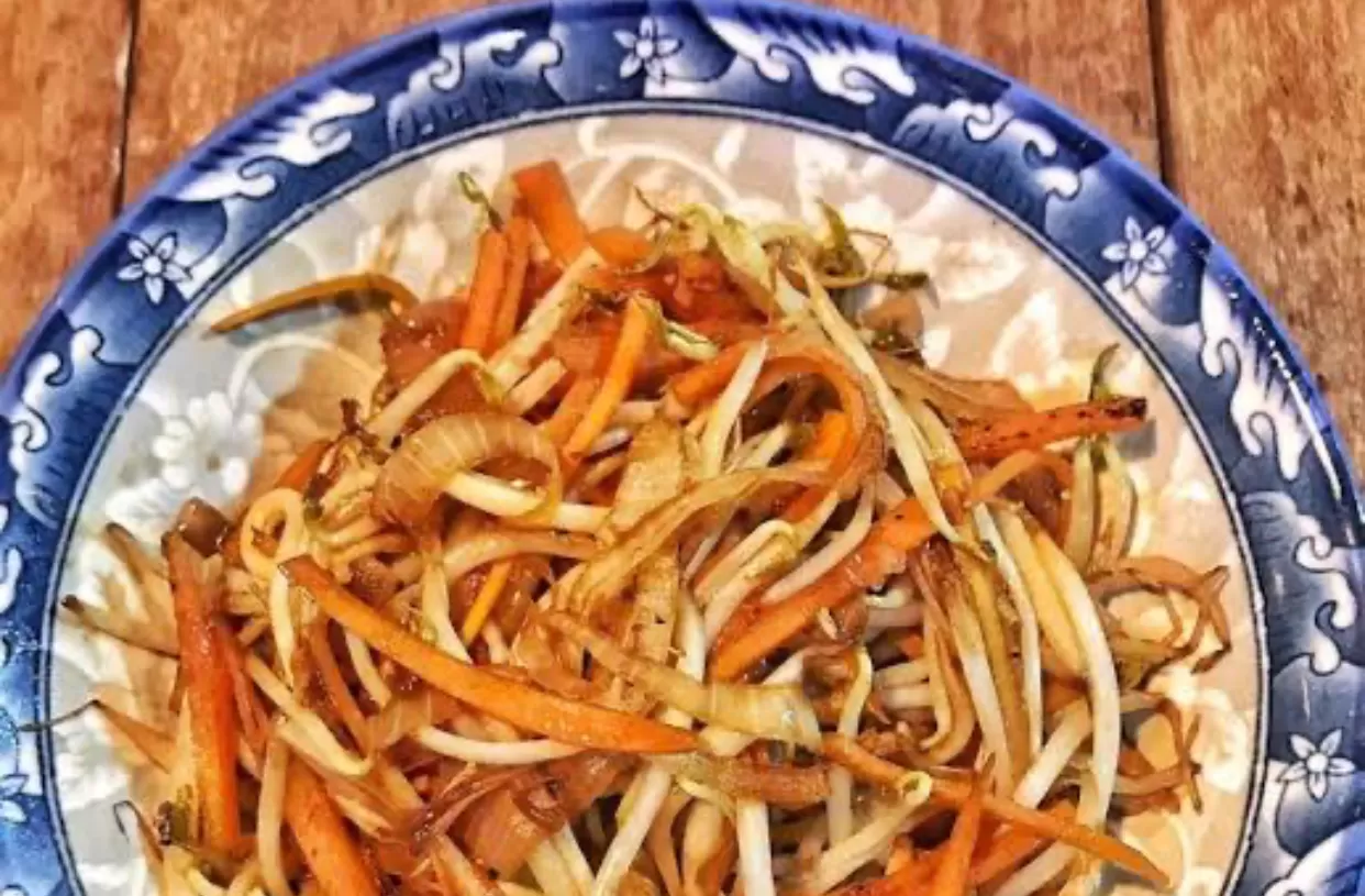 Tumis Tauge Teppanyaki  (puspita)