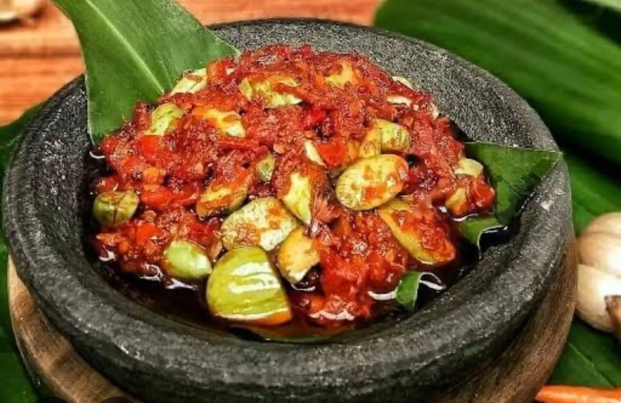 Resep Membuat Sambal bajak pete (facebook Yuliana) (puspita)
