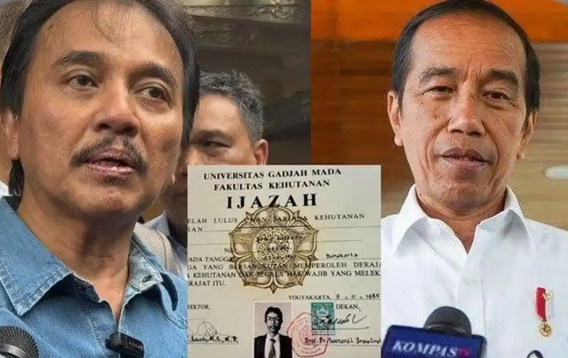 Update Kasus Roy Suryo Tentang Ijazah Jokowi (puspita )