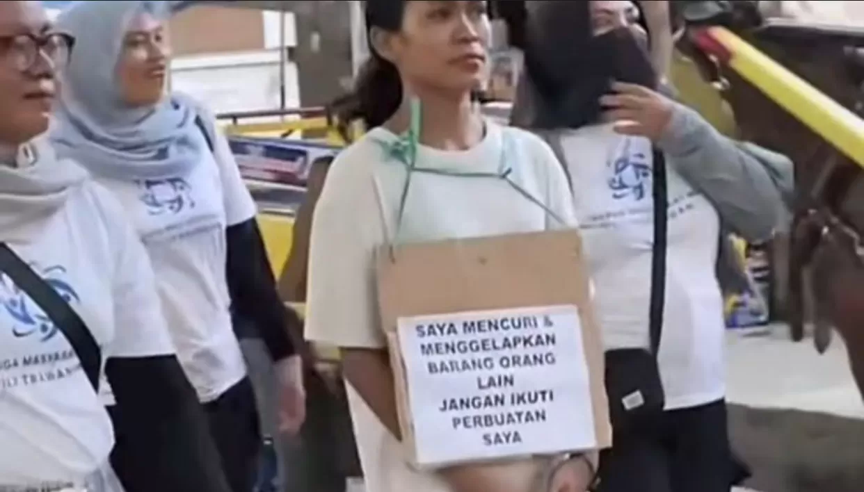 Wanita Curi Sepeda Listrik di Gili Trawangan (puspita )