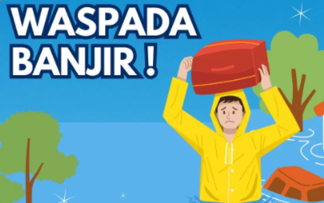 Waspada banjir, ini yang harus disiapkan! (ilustrasi) (puspita)