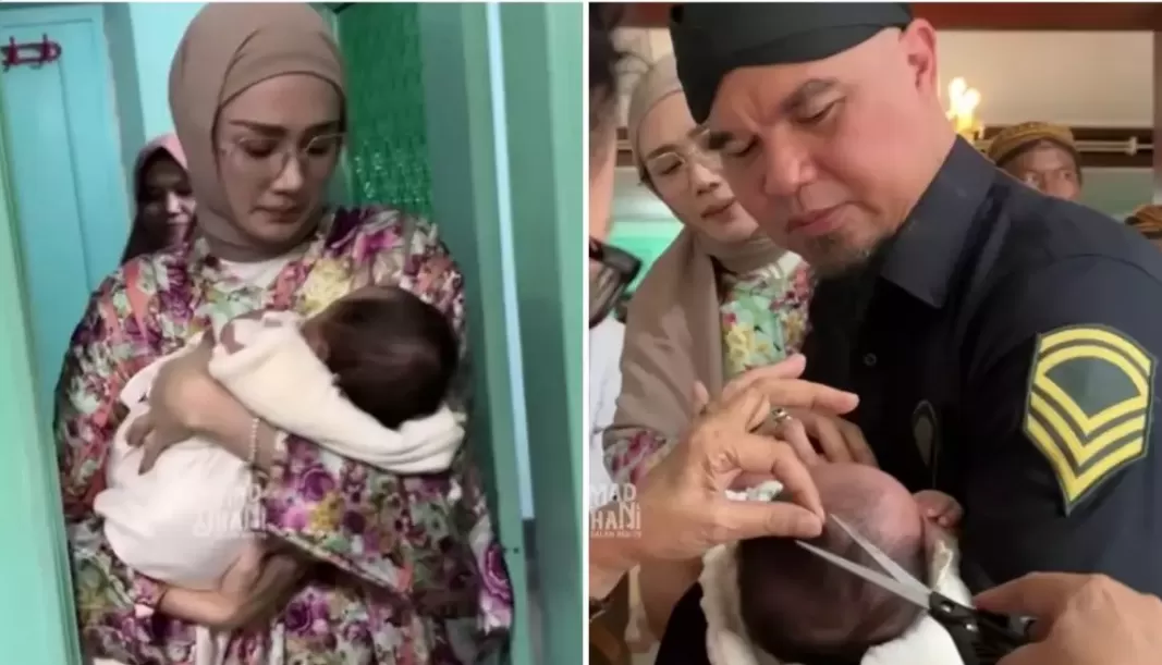 Ahmad Dhani dan Mulan Jameela Adopsi Anak Angkat  (puspita)