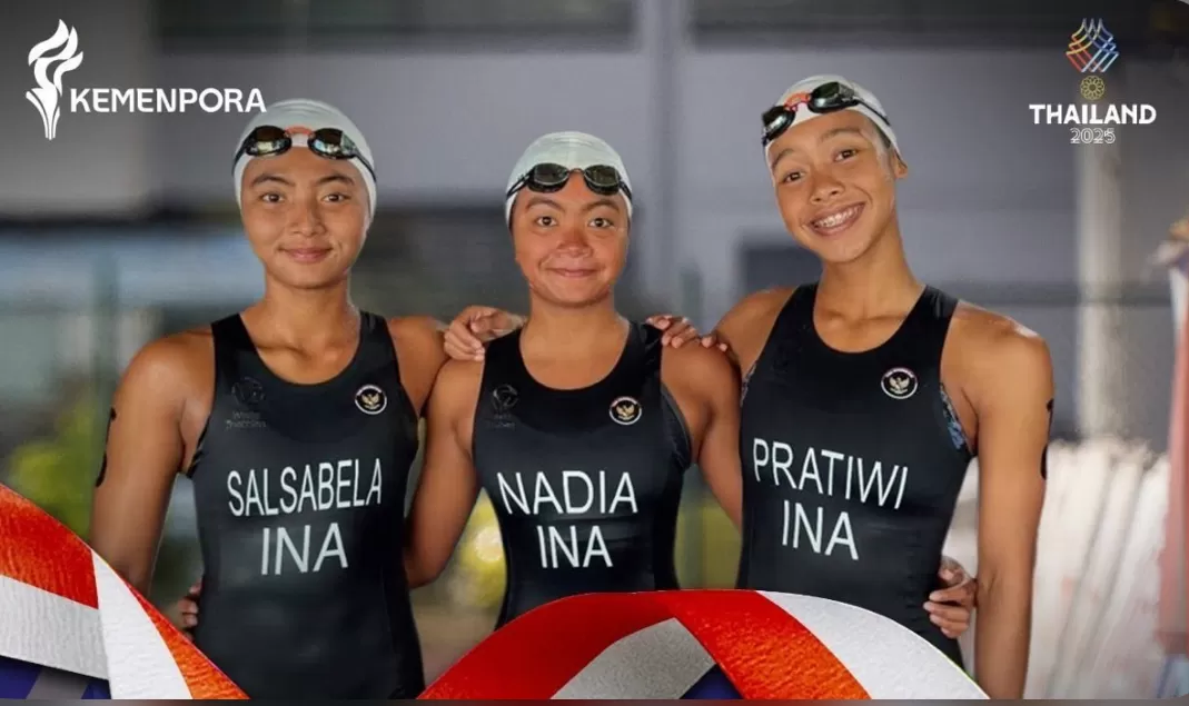 Triathlon SEA Games Thailand 2025  (puspita)