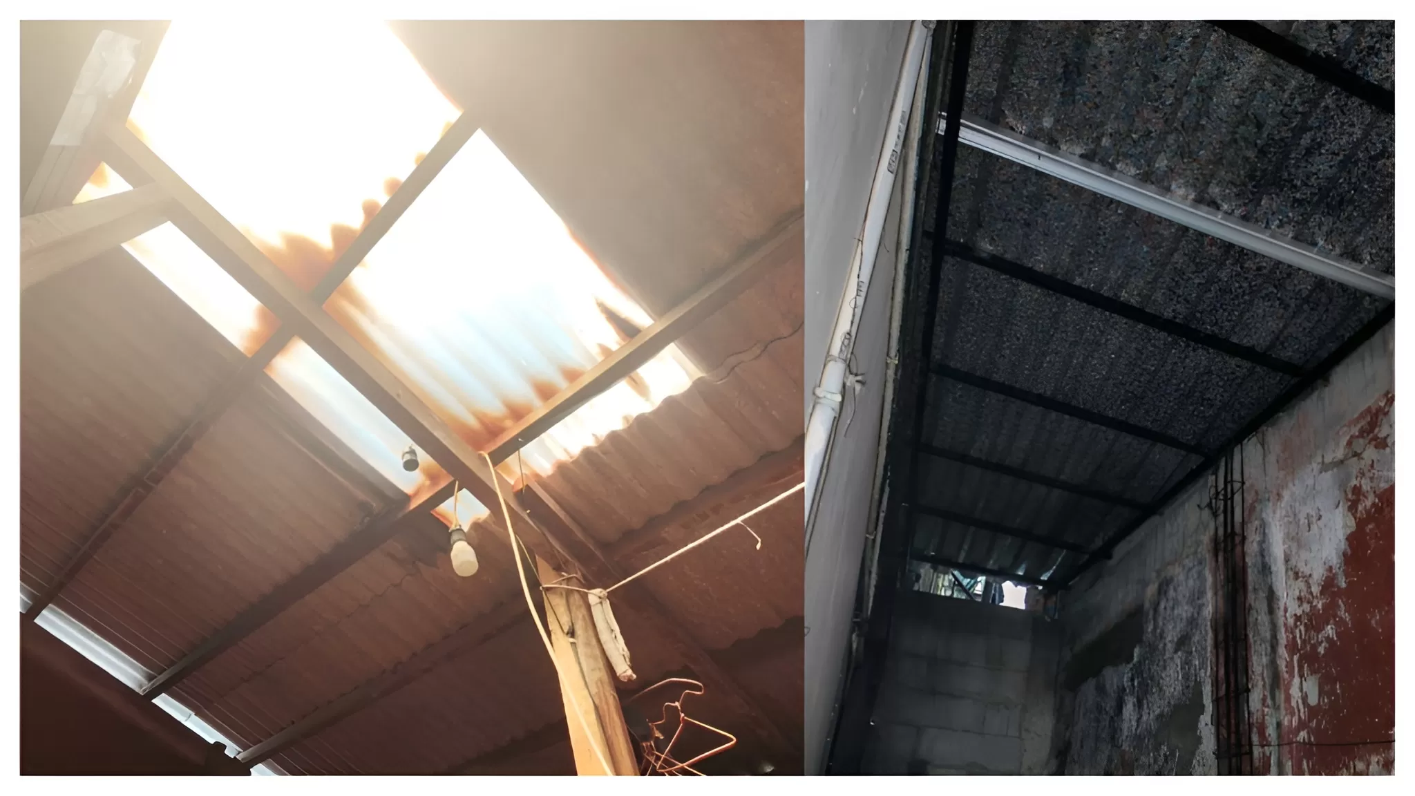 Penggantian atap rumah dalam program Ganti Atap Rumah Wartawan yang merupakan kolaborasi Promedia Group dengan PT SKI. (Doc. Promedia)