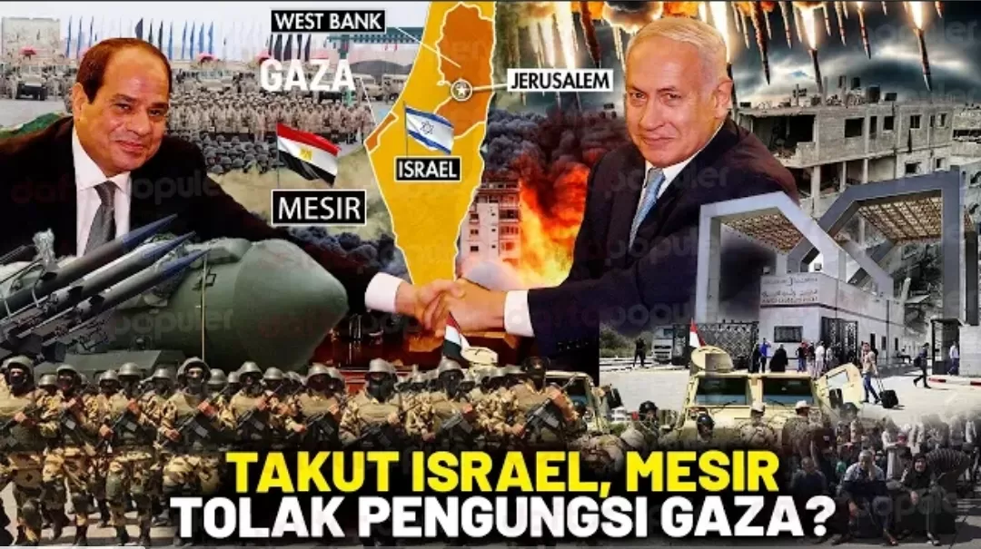 Sesama Negara Arab Tapi Tolak Pengungsi Palestina? Fakta Negara Mesir ...