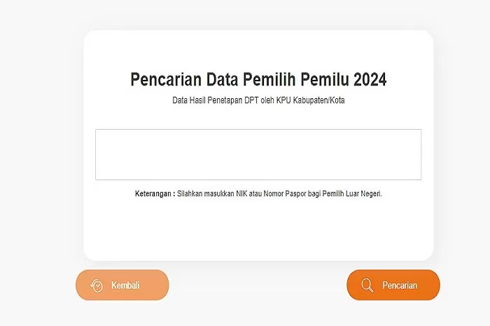 Cara Cek DPT Pemilu 2024 Lewat HP Android Dan Iphone Secara Online ...