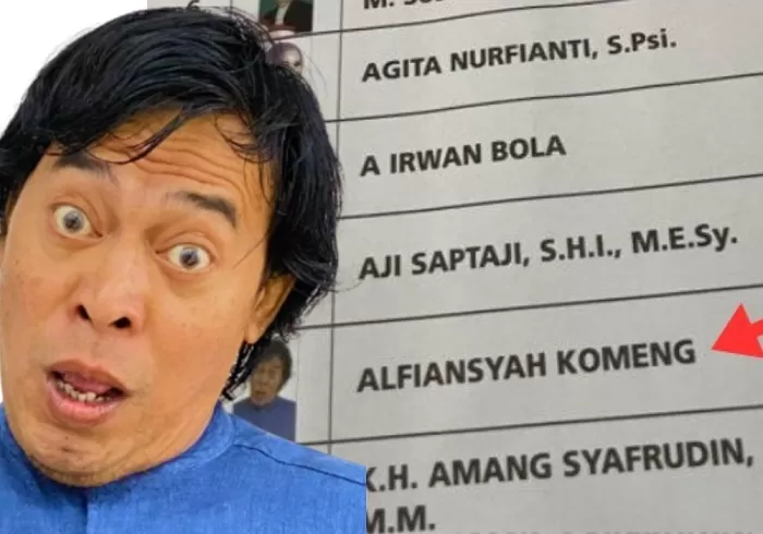 Viral Jadi Calon Dpd Jawa Barat Komeng Ungkap Alasan Di Balik Foto