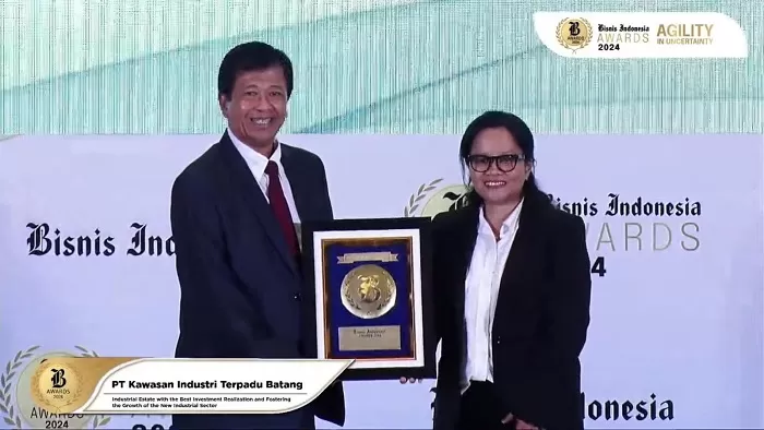 Bisnis Indonesia Awards 2024: KITB Dinobatkan Sebagai Kawasan Industri ...