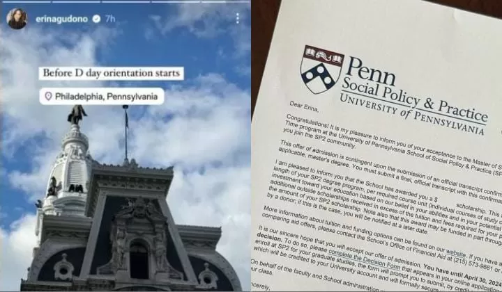 Heboh! Netizen Ramai-ramai Kirim Surat ke University of Pennsylvania Minta  Batalkan Beasiswa Erina Gudono - Radar Lawu