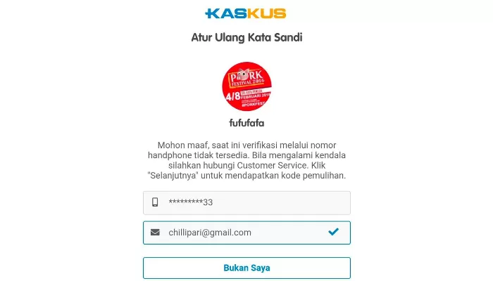 Diduga data pribadi pemilik akun kaskus Fufufafa. (X @andikabp__)