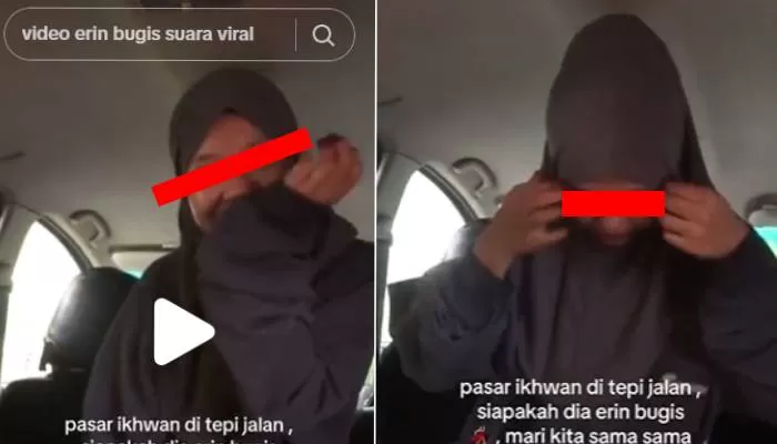 Video TikTok Viral Erin Bugis bikin penasaran netizen. (TikTok/ abangcollector_)