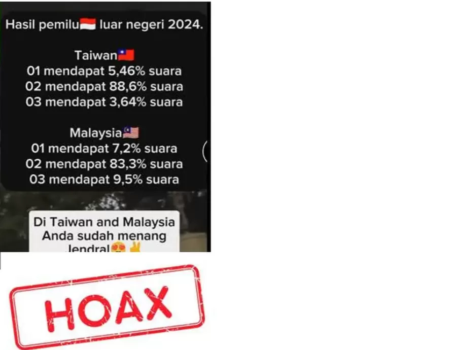 [CEK KEBENARAN] Hasil Hitung Suara Pemilu 2024 Di Malaysia Dan Taiwan ...