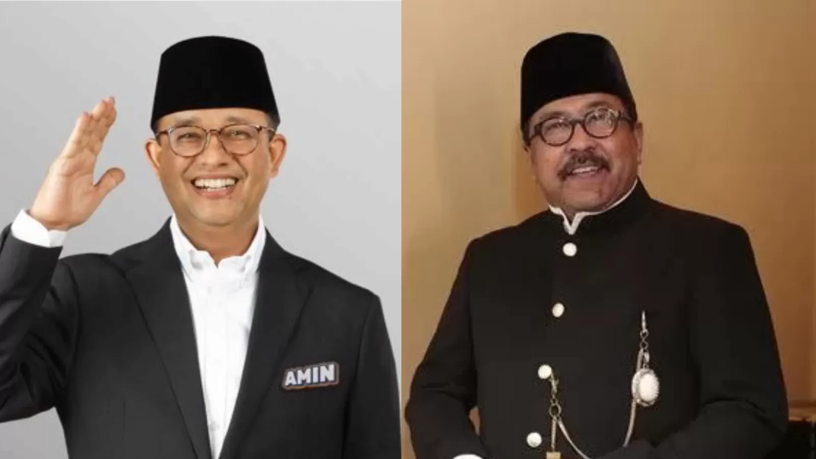 Poster Anies Baswedan Rano Karno Beredar Jelang Pdip Umumkan Cagub