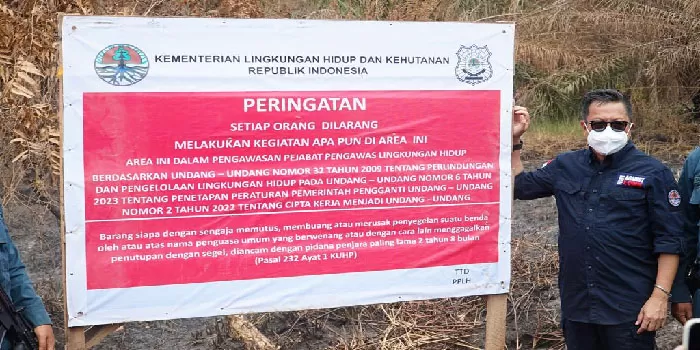 Marak Kebakaran Hutan Klhk Segel Lahan Milik Pengusaha Singapura Ruang Kota