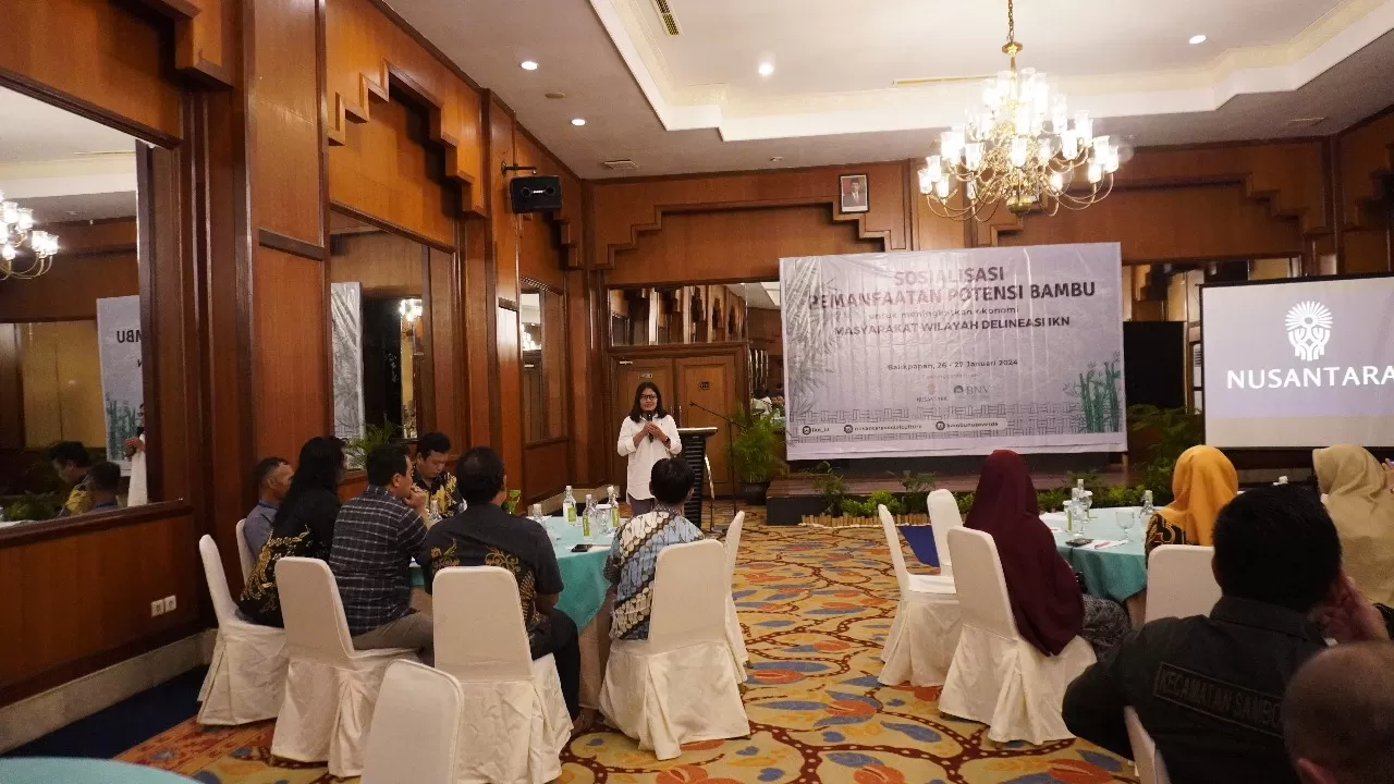 OIKN SOSIALISASI PENTINGNYA MANFAAT BAMBU