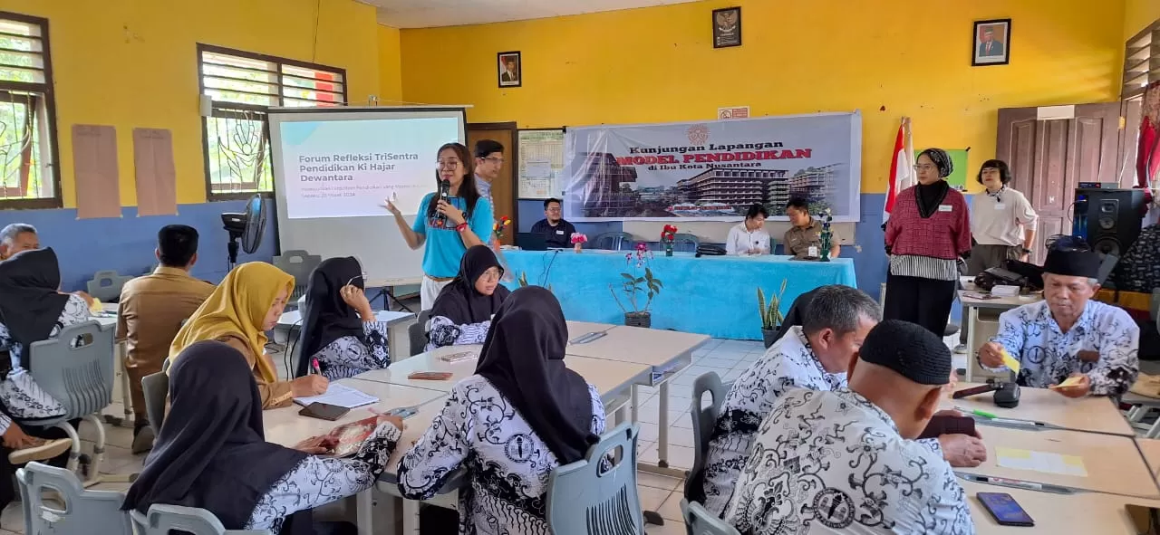 OIKN menggelar pelatihan beyond schooling bagi kepala sekolah dan guru di wilayah Ibu Kota Nusantara (IKN). 