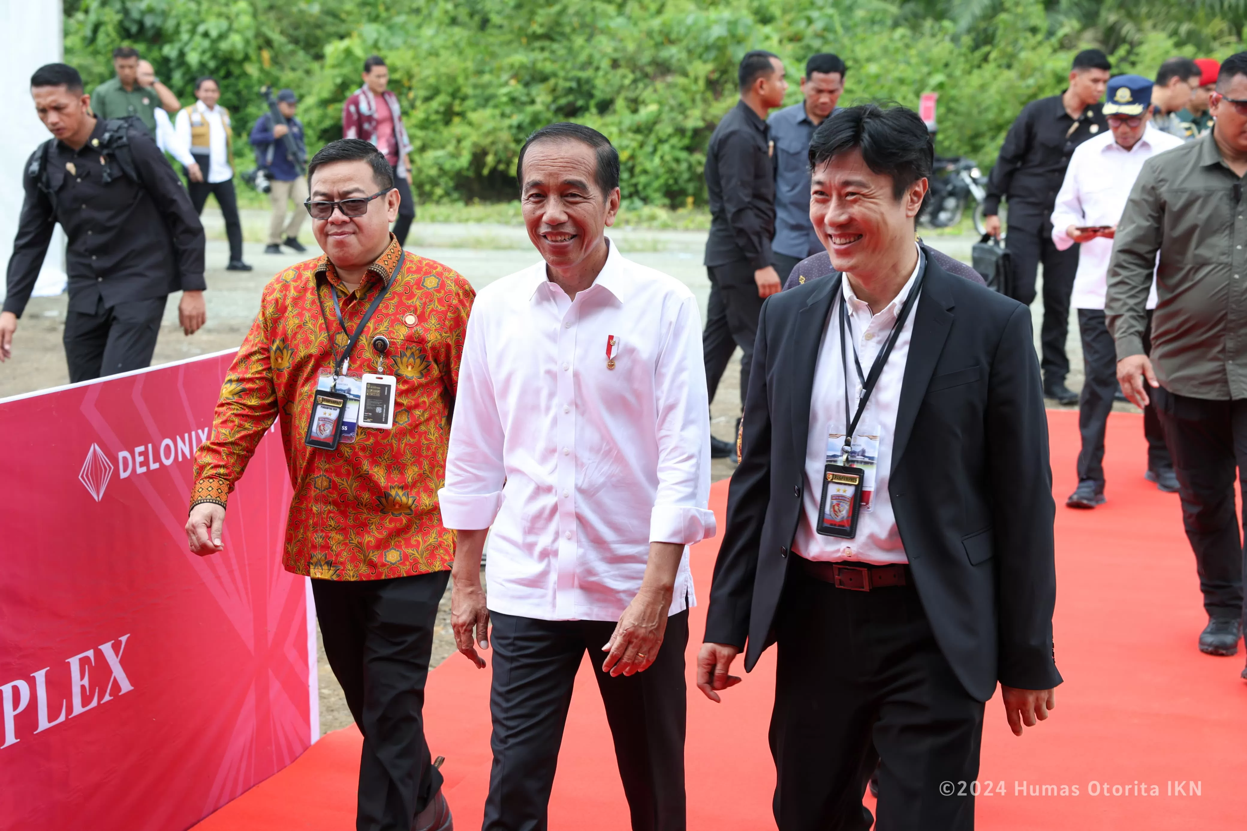 "Investasi dari mancanegara khususnya Delonix ini menunjukkan dan membuktikan  kepercayaan diri bahwa Nusantara adalah lokasi yang sangat menarik dalam sektor investasi," ujar Presiden Joko Widodo.