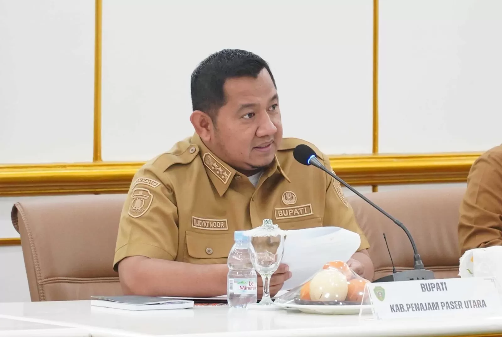 Bupati PPU, Mudyat Noor. 