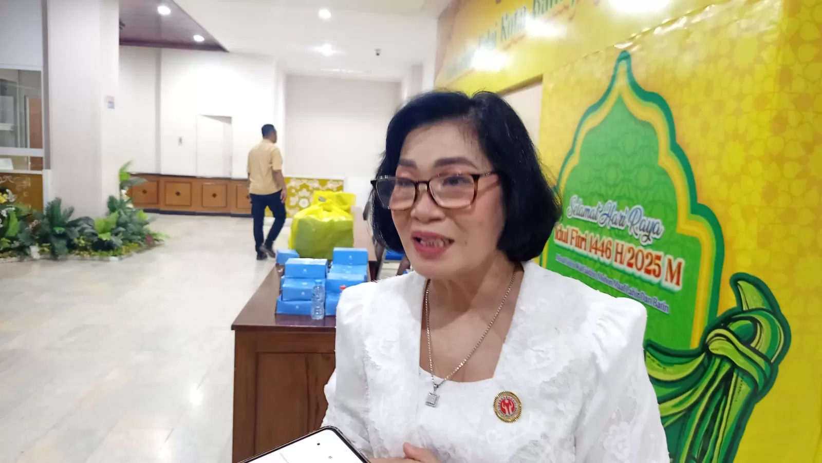 Kepala Dinas Pemberdayaan Perempuan, Perlindungan Anak, dan Keluarga Berencana (DP3AKB) Kota Balikpapan, Heria Prisni