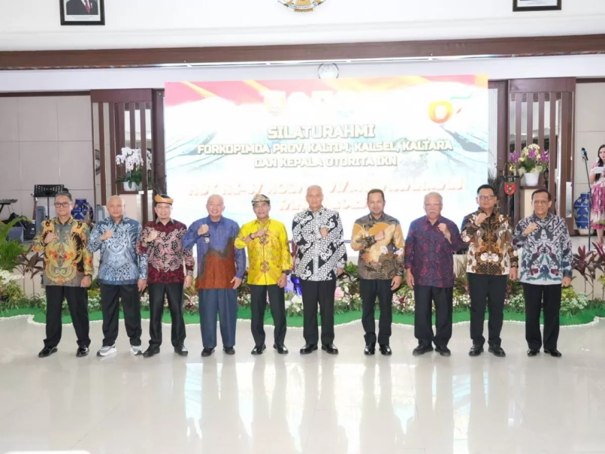 Silaturahmi Forkopimda Kalimantan dan Otorita IKN di HUT ke-67 Kodam VI/Mulawarman, perkuat sinergi untuk stabilitas dan pembangunan IKN.