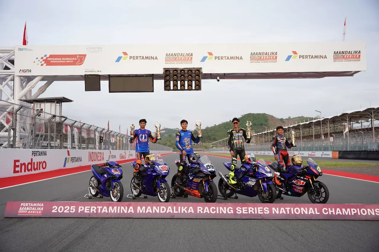 Empat rider Yamaha berhasil meraih gelar juara di 5 kelas yakni National Supersport 600cc, National Sport 250cc, National Sport 150cc, National Junior Sport 150cc U-15, Underbone 150cc U25.