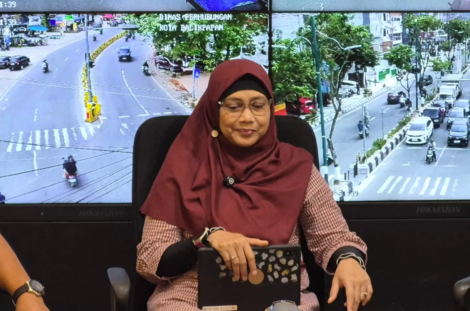 Kepala Seksi Manajemen Rekayasa Lalu Lintas Jaringan Transportasi, Dishub Balikpapan, Sri Kusrini