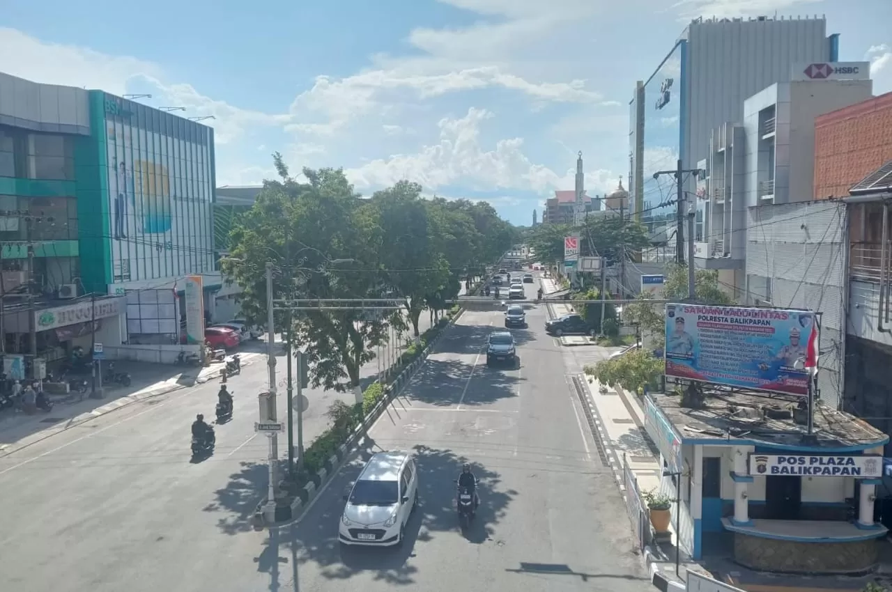 Kawasan Jalan Jenderal Sudirman Balikpapan 