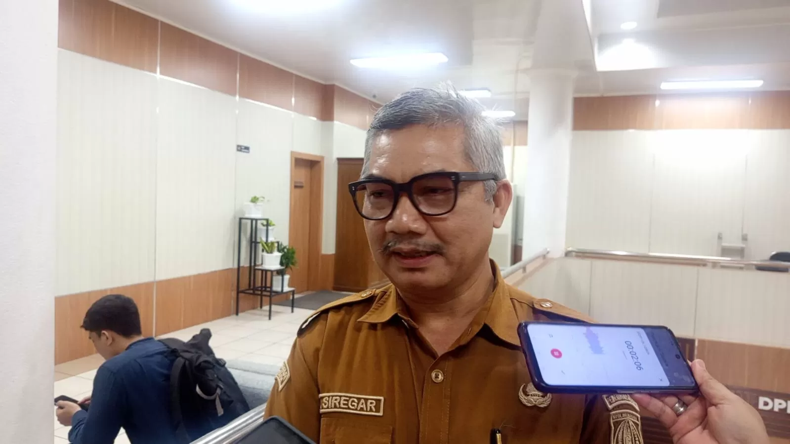 Pelaksana tugas (Plt) Kepala Disnaker Balikpapan, Adamin Siregar
