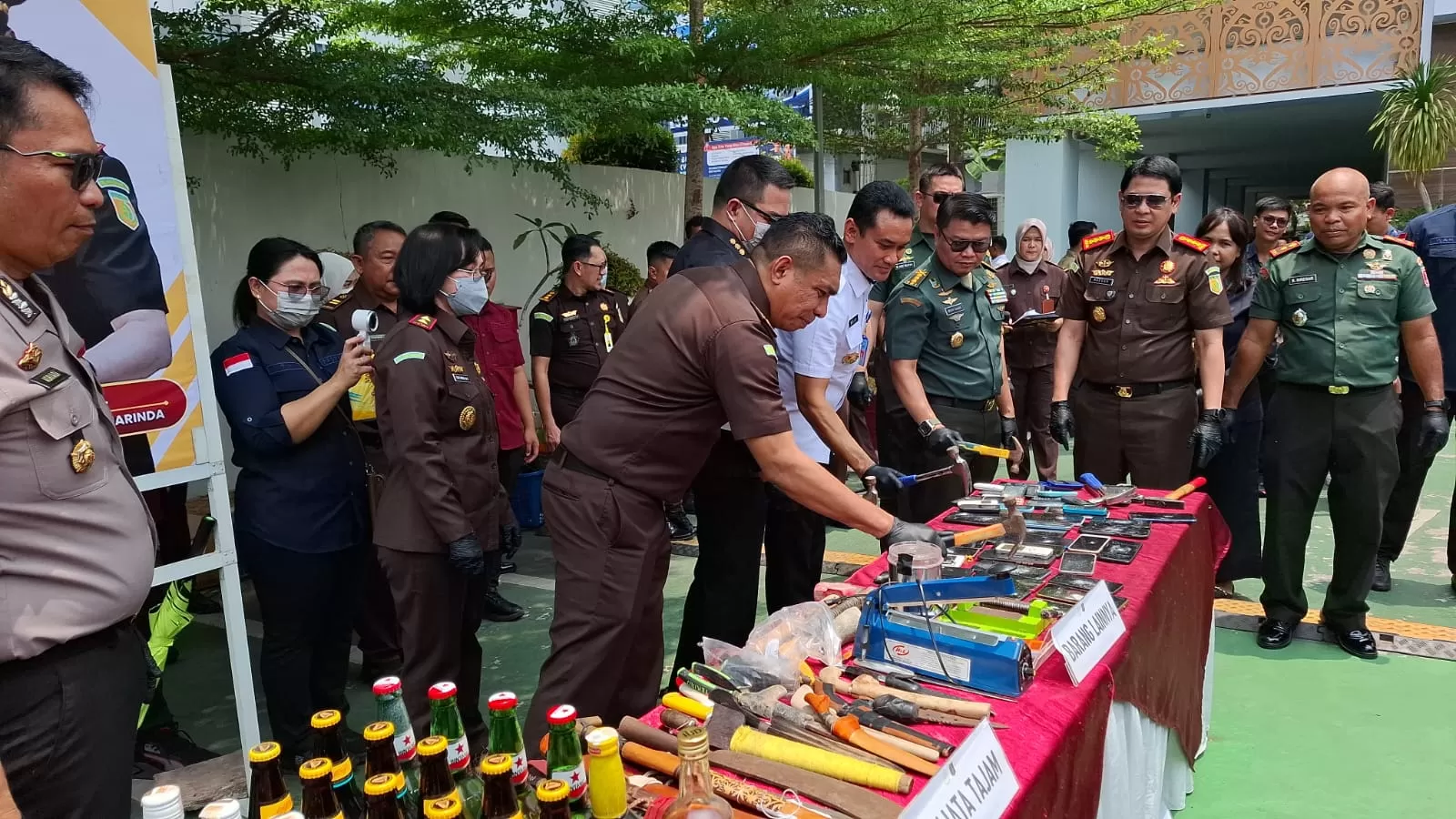 Barang Bukti Dimusnahkan Serentak, Jaksa di Kaltim Pastikan Narkotika ...
