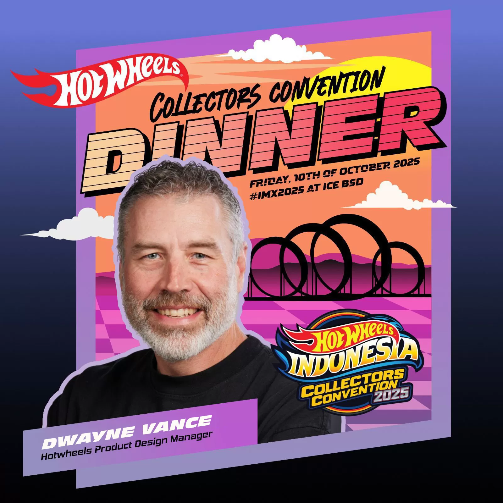 Dwayne Vance, Design Manager of Hot Wheels Global