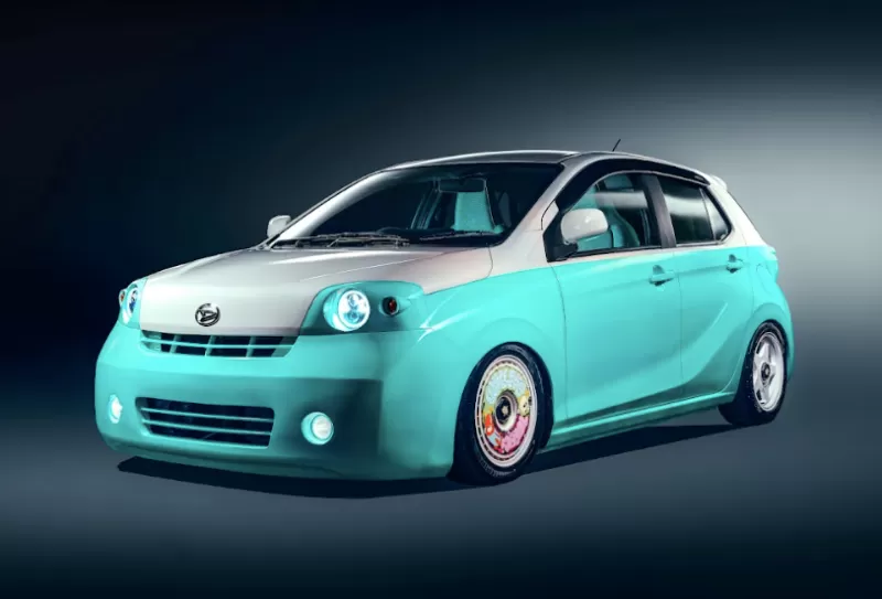 Modifikasi Daihatsu Ayla GH Style