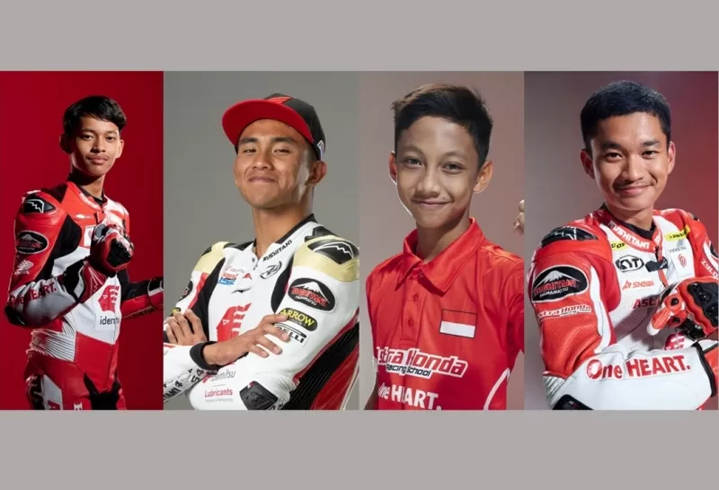 Pembalap binaan astra honda