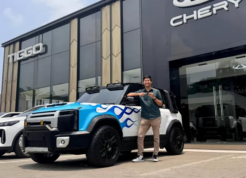 Rekaldi pemenang Supergiveaway Chery J6 by Cellos ZXZ di IMX 2025