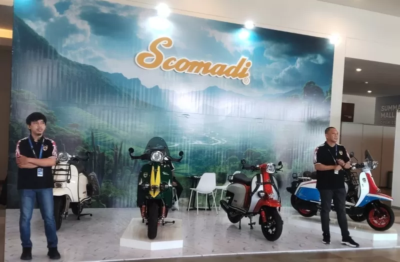Booth Scomadi di GIIAS Makassar 2025