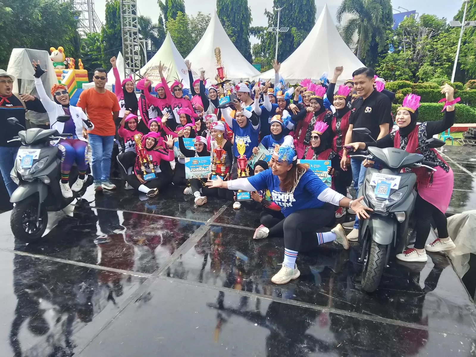 Yamaha Grebek Pasar Rame 