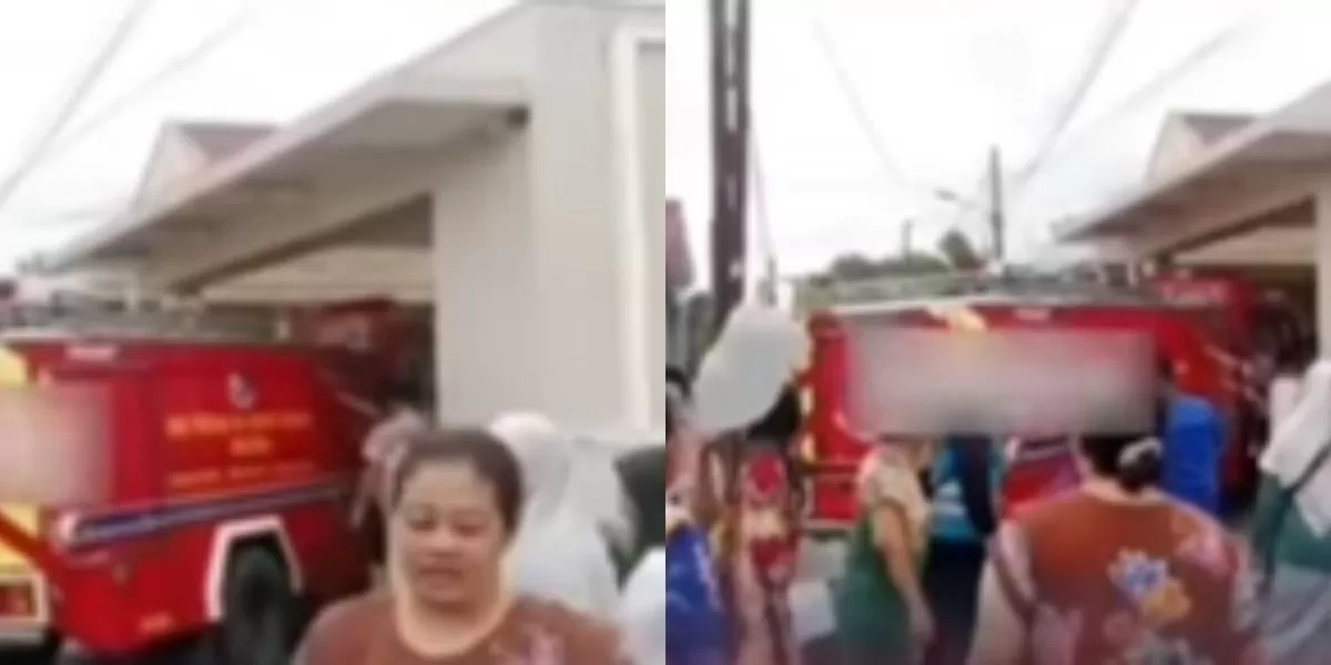 Menyoroti viralnya mobil damkar yang ketahuan memasok air ke rumah pejabat di Medan meski warga di sekitarnya tengah mengalami krisis. (Instagram.com/@medankini)