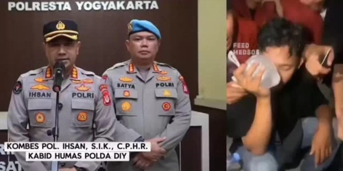 Menyoroti kasus anggota intel polisi yang terciduk masuk ke kampus UMY setelah aksi damai di Titik Nol Yogyakarta.  (Instagram.com/@feedmedsos)