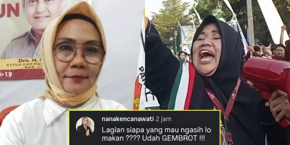 Menyoroti kontroversi komentar pejabat DPRD Cirebon, Nana Kencanawati yang dinilai tak etis terhadap peserta aksi demonstrasi.  (Instagram.com/@nowdots)