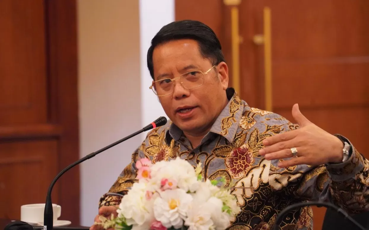 Sekjen Kemenag Kamaruddin Amin. Kemenag Buka Seleksi Terbuka Eselon II 2026, Ini Daftar Jabatan dan Syarat Lengkapnya. (kliksolonews/dok Kemenag)