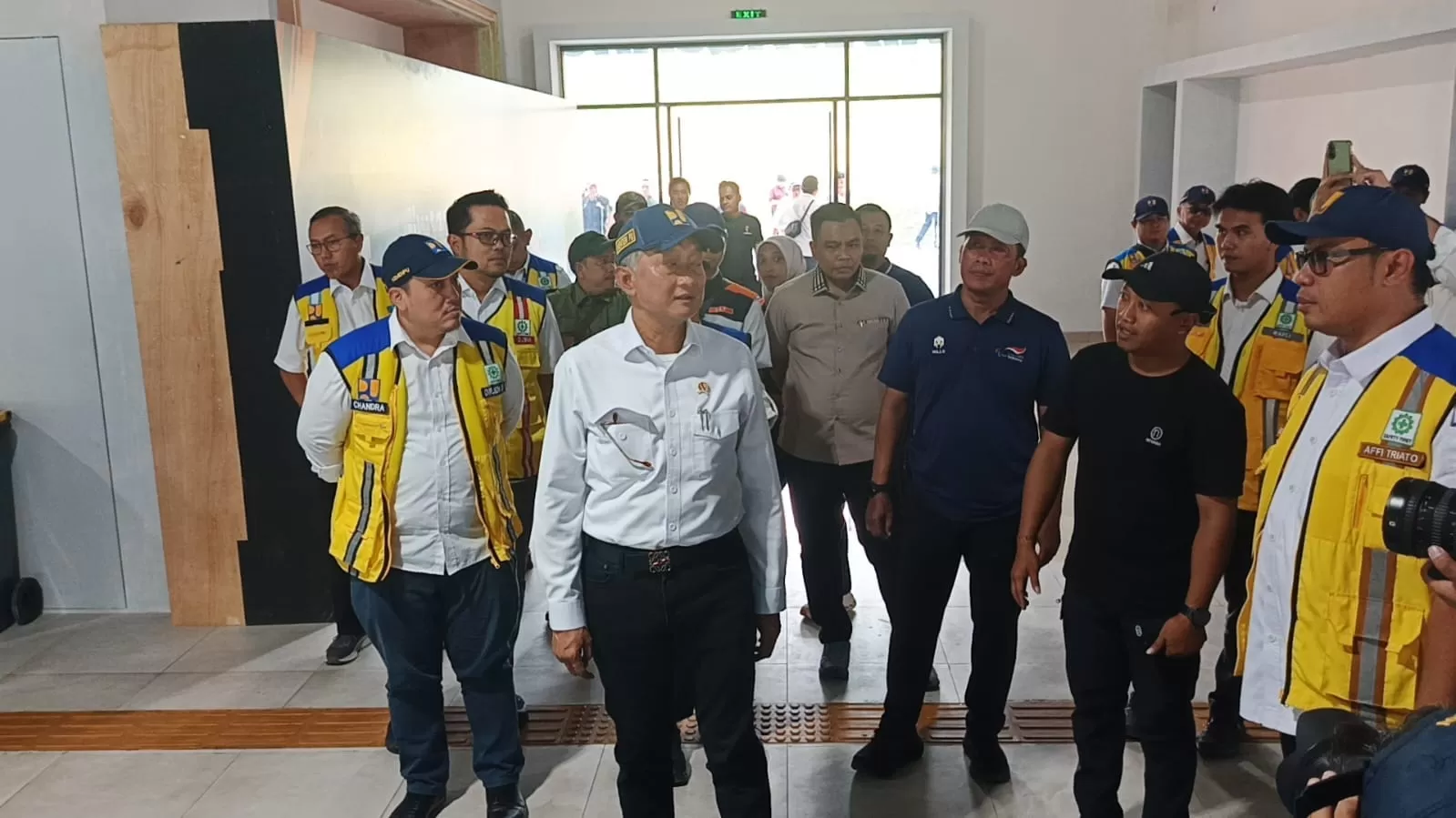 Menteri Pekerjaan Umum RI, Dody Hanggodo, saat melakukan kunjungan kerja ke pusat pelatihan atlet paralimpik nasional di Karanganyar, Senin (15/6/2026) (Kliksolonews/dok)