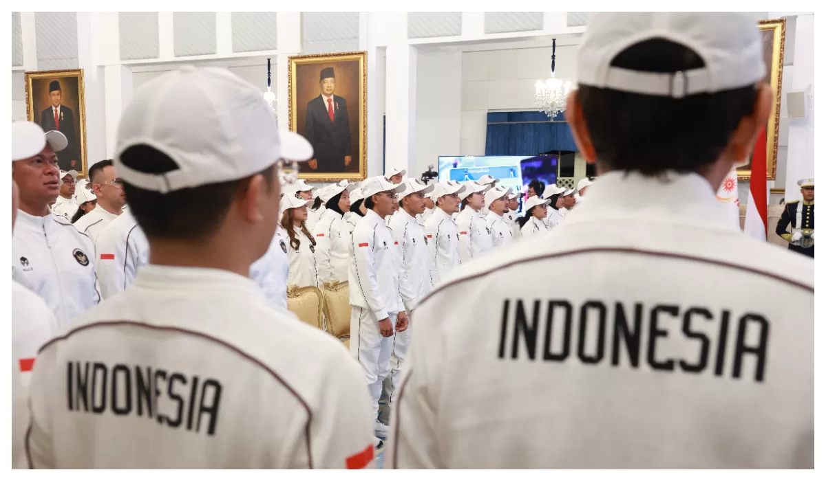 Pelepasan kontingen Indonesia ke Asian Games 2026 (Setkab)