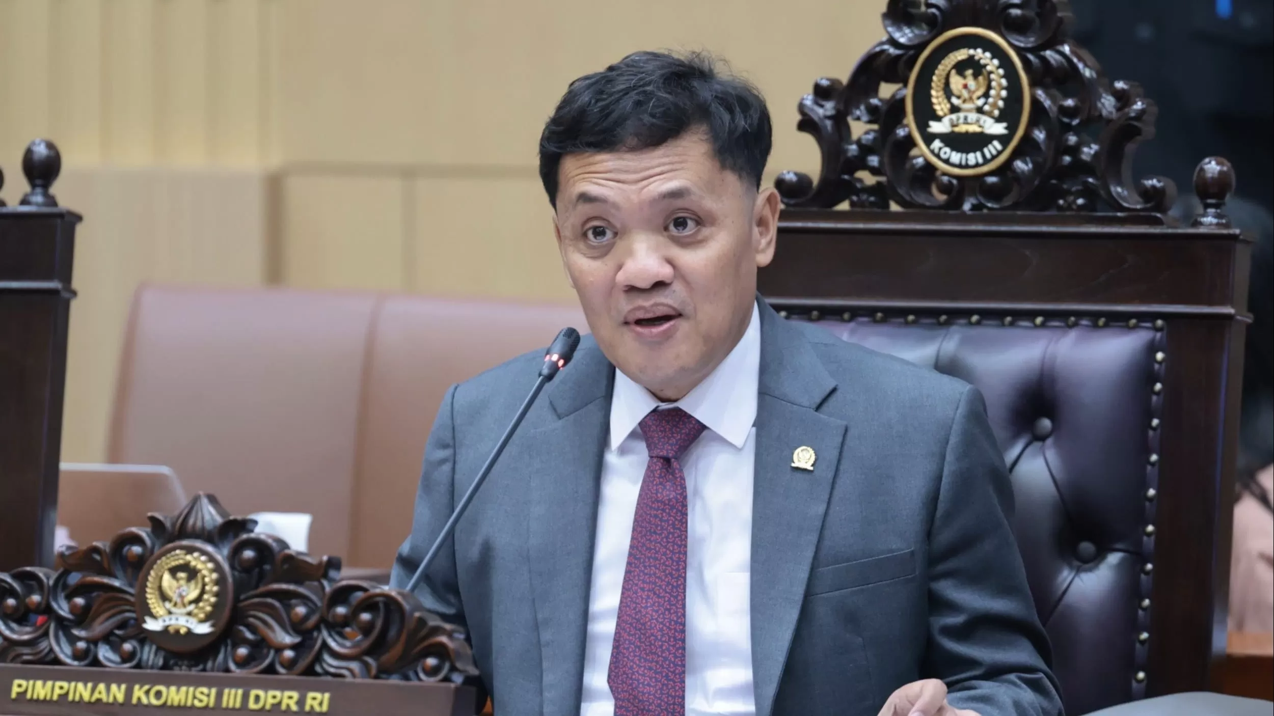 Ketua Komisi III DPR RI Habiburokhman (DPR RI)