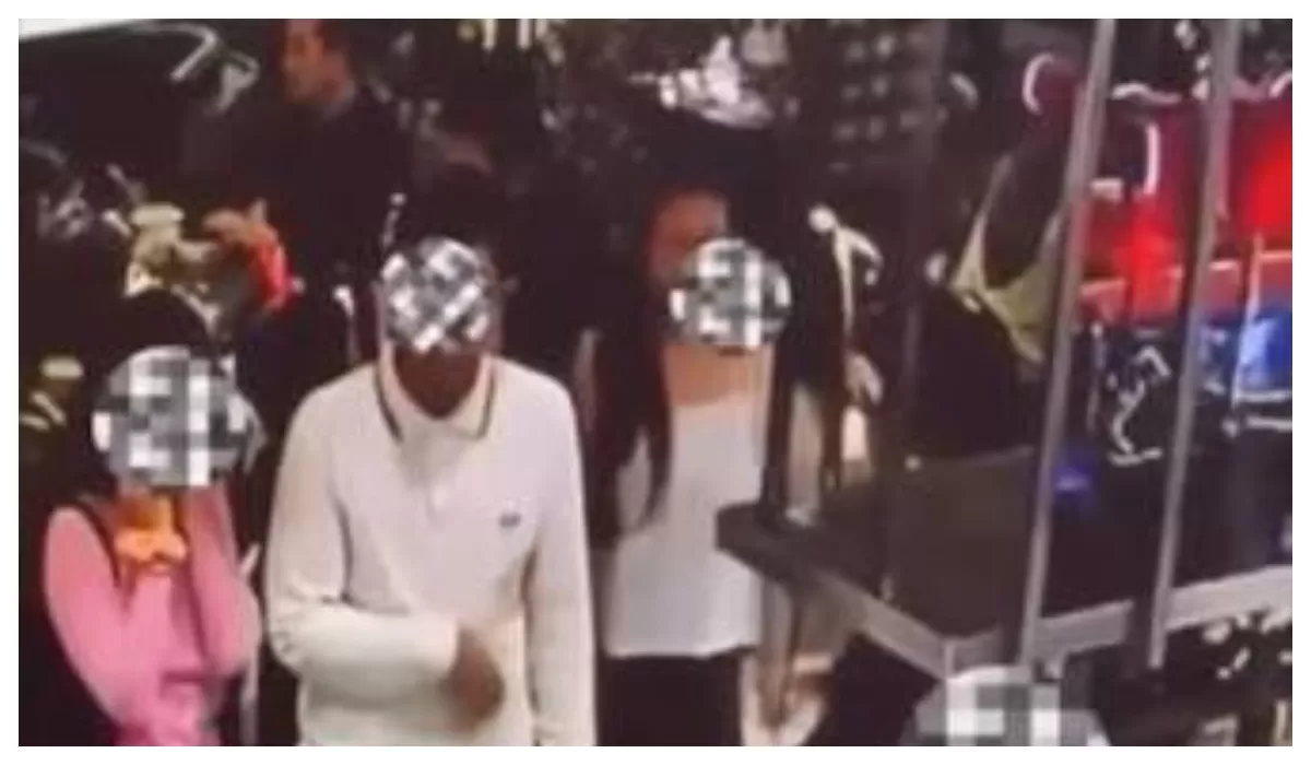 Video yang memperlihatkan seorang pria menendang seorang wanita di sebuah gerai makanan di mal Senayan City, Jakarta Pusat, viral di media sosial. (Istimewa)